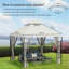 Anura Dakota Fields Polyester Roof for Canopy-2028900525