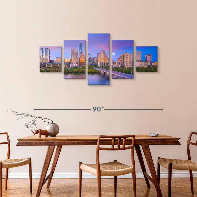 Austin, 36" H x 80" W