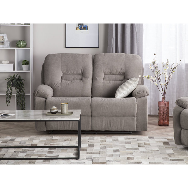 Wiggin Reclining Sofa, Beige