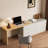 Modern Style L-shaped Bedroom Vanity With 6 Drawers