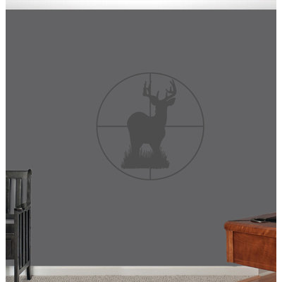 Décalcomanie murale cerf à l’étendue