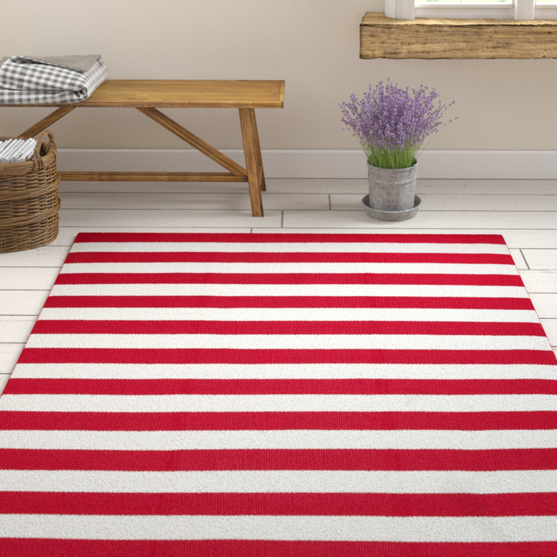 Estate Striped Indoor / Outdoor Area Rug, Rectangle 180 x 270cm