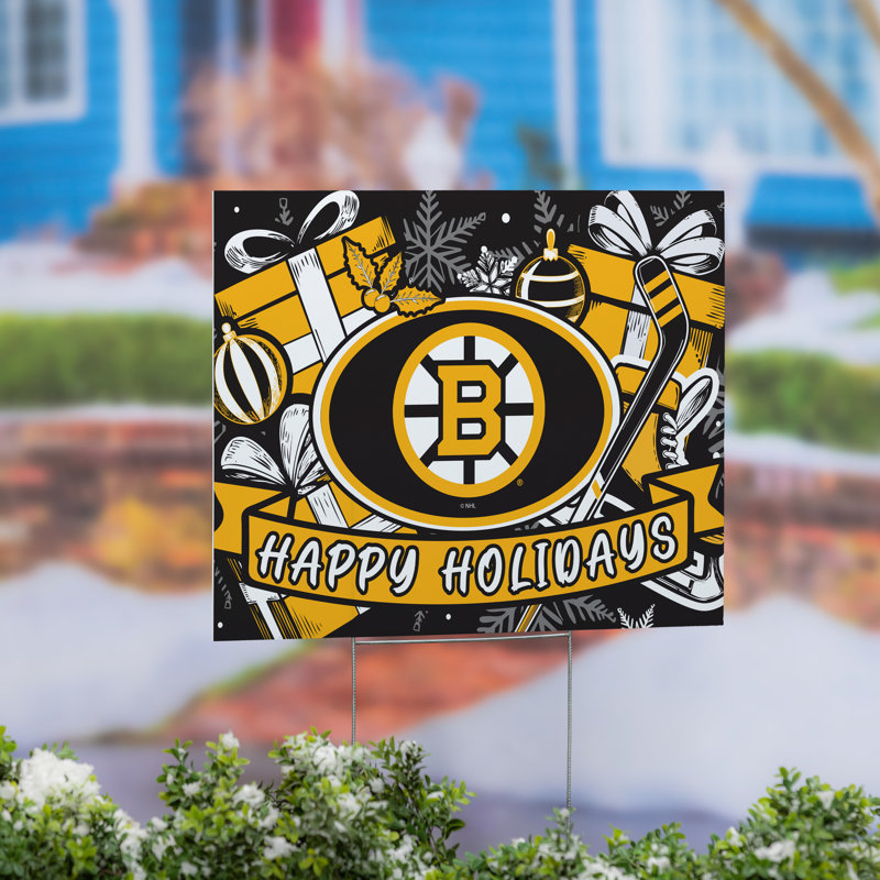 Enseigne de cour des Bruins de Boston, fête