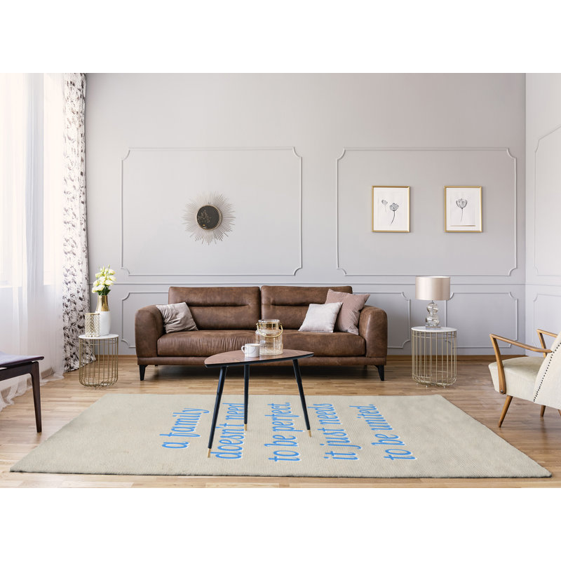 Tapis en chenille en polyester, Rectangle 5 pi x 7 pi