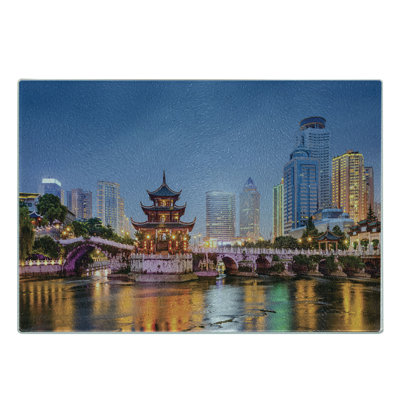 East Urban Home Glass Cutting Board