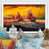 Toile blanche avec cadre photo