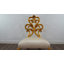 Fauteuil doré