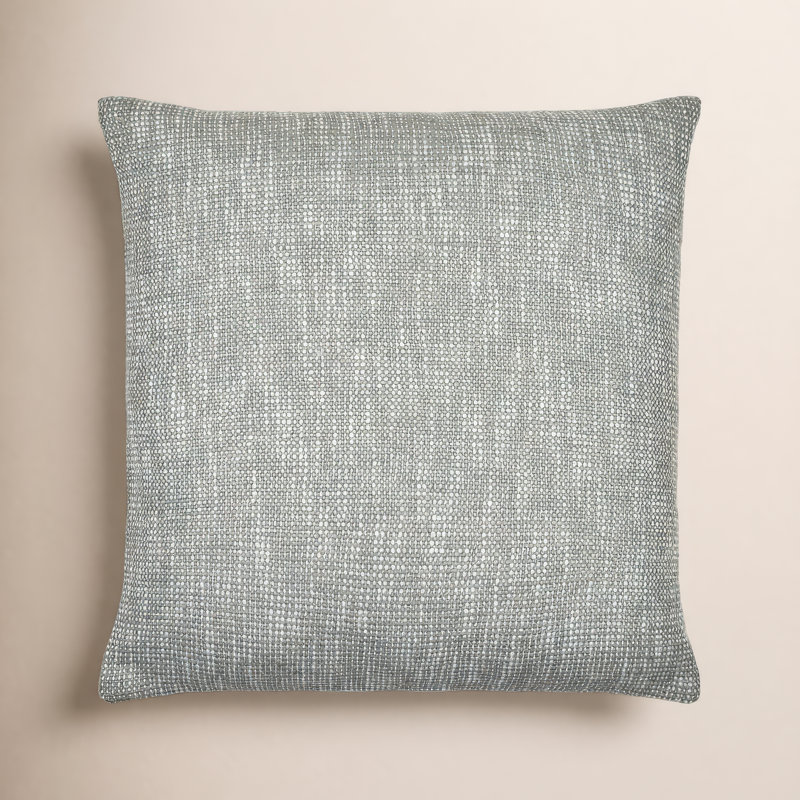 Danube Reversible Throw Pillow, 22"H x 22"W, Brown/White, Down