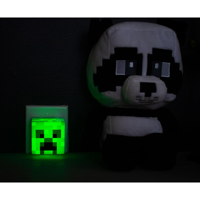 Minecraft Green Creeper LED Nightlight with Auto Sensor