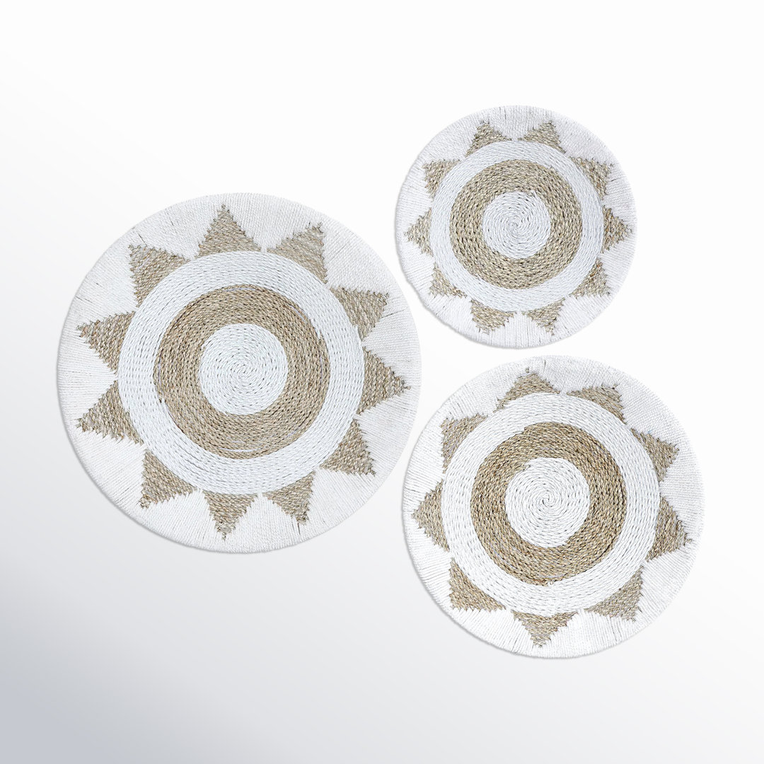 Boho Abstract Wall Decor on Fabric Joss & Main 