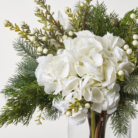 Hydrangea Arrangement in Vase