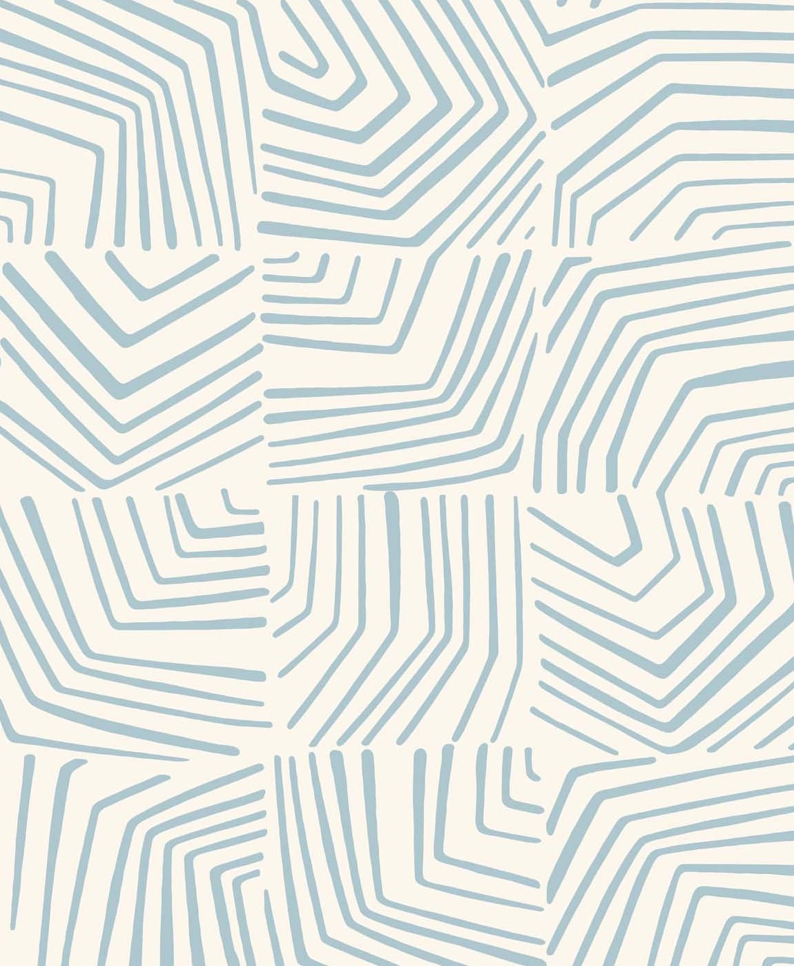 Contra Costa Abstract Wallpaper, Sky Blue