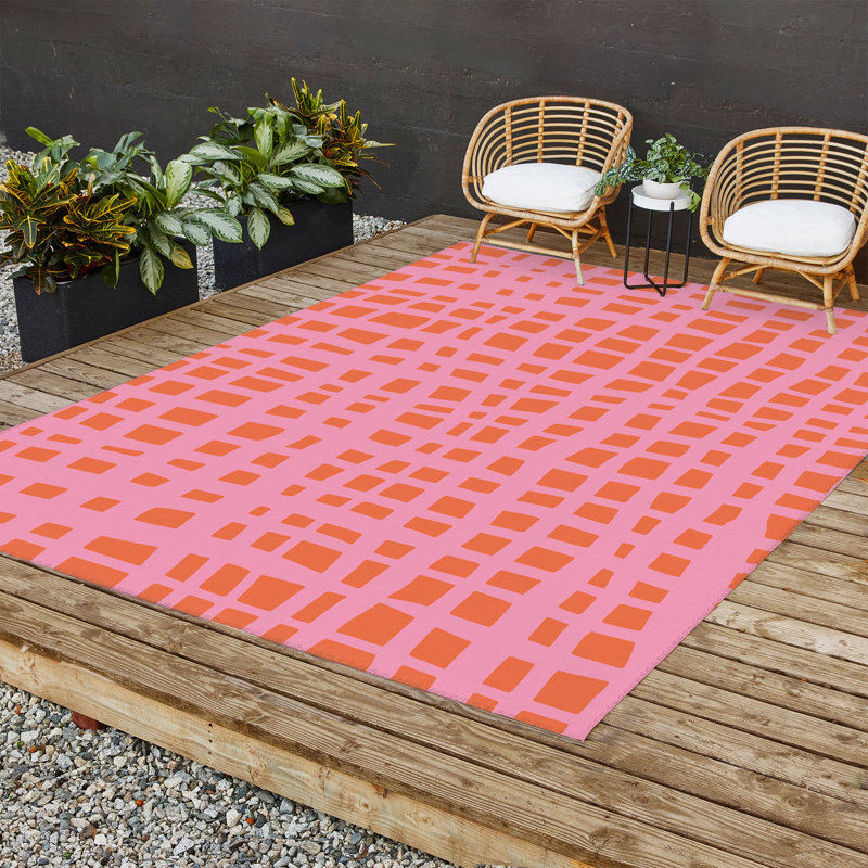 Tapis rectangulaire Jaylene avec envers antidérapant, Rectangle 8 pi x 10 pi
