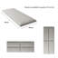 Kashish 30 cm x 75 cm Peel and Stick Upholstered Wall Paneling in Eau De Nil-1134890407
