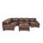 Antanisha Leather U-Shaped Sectional-2035413829