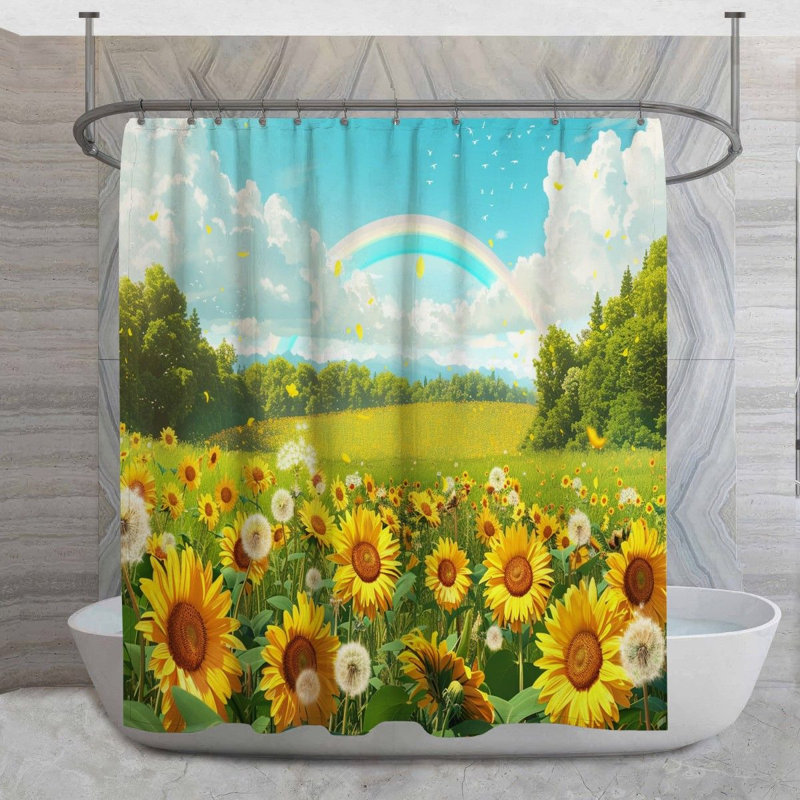Odafe Shower Curtain, 93" H x 70" W