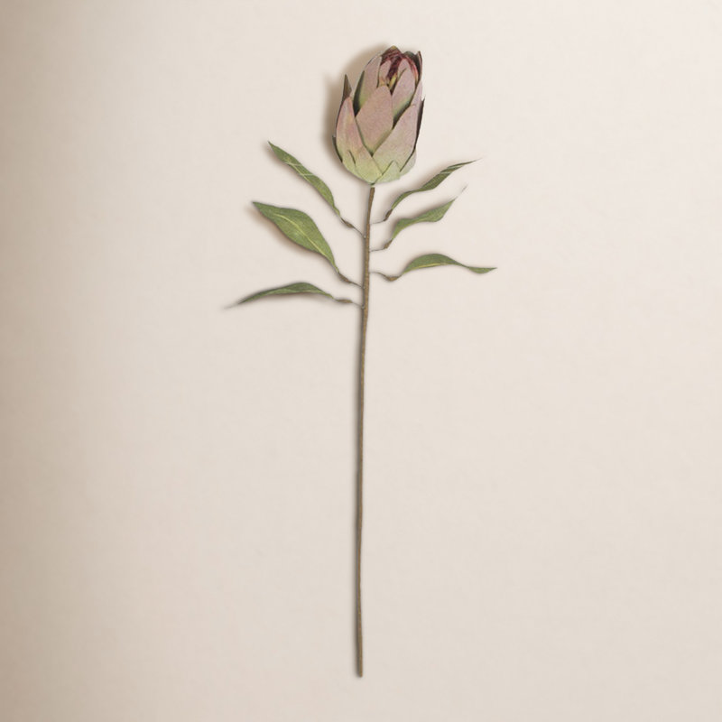 Faux Protea 26 po, plante botanique artificielle