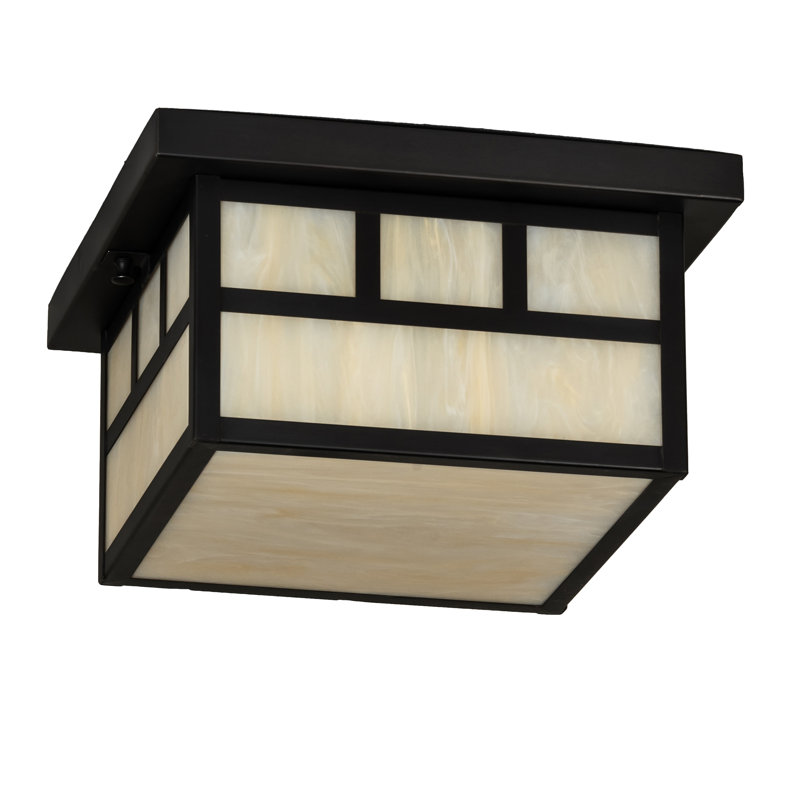 Plafonnier encastré 2 lumières 14,1 po