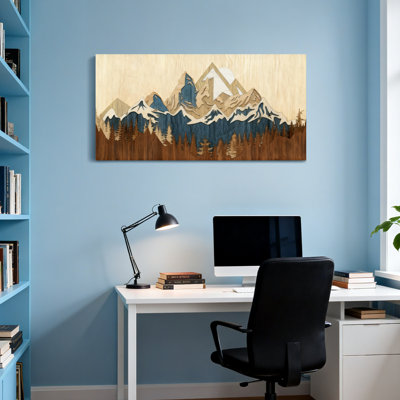 Paysage et nature, chaîne de montagnes, paysage forestier, art