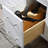 60'' Double Bathroom Vanity with Marble Top-425926531