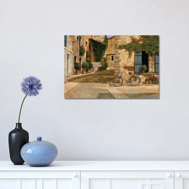 La Livraison by Gilles Archambault - Wrapped Canvas Painting, 30.48 cm H x 45.72 cm W