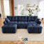 Canapé modulaire en chenille-2053331190