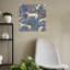 «Whimsical Forest Deer», impression d'art mural de forêt rustique serein-129771741