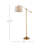 Maxstoke 65.75'' Antique Brass Task Floor Lamp