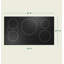 Plaque de cuisson électrique 36 po avec 5 éléments 36 po-437706889