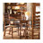 Country Farmhouse Extendable Walnut Solid Wood Dining Table
