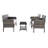 Aboka 4 - Person Patio Conversation Set with Cushions-983695459