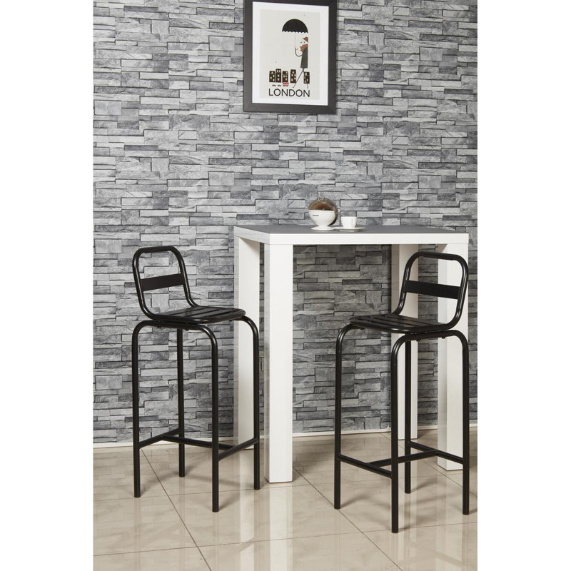 Tipton Counter Stool with Metal Frame
