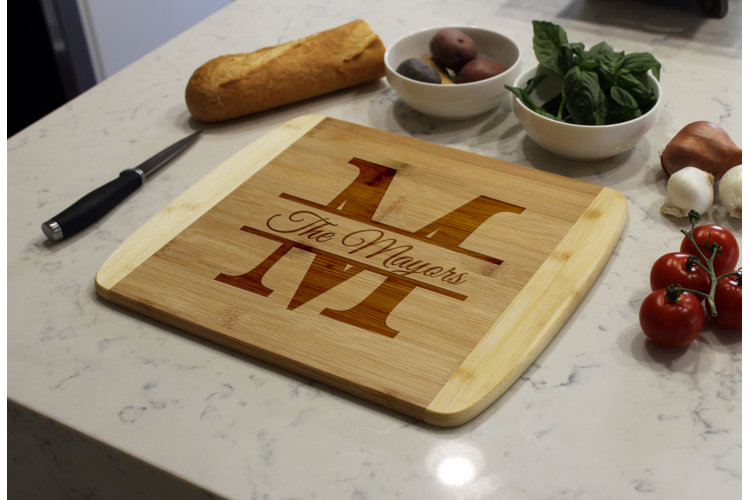 Etchey Bamboo Cutting Board
