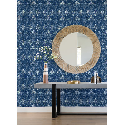 Aveta Geometric Wallpaper