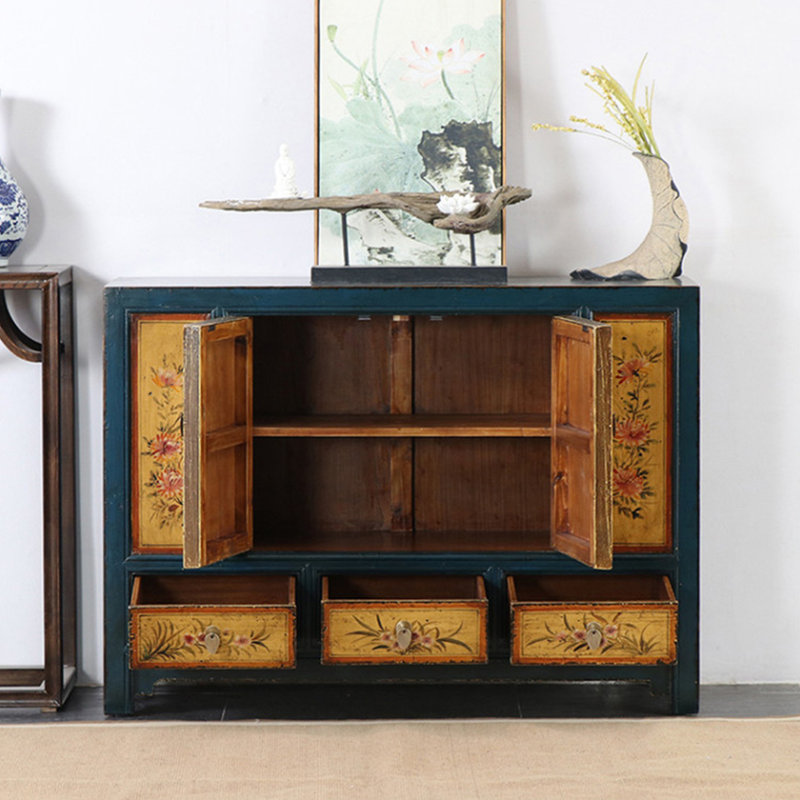 Chinese-style retro minimalist sideboard