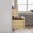 30" Gray Freestanding Bathroom Vanity, Carrara Marble Top, Fully Assembled, Soft-Close Drawers-114194424-115161344