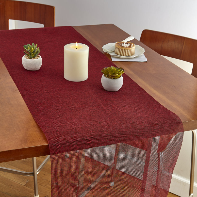 Chemin de table tissé Boucher, 12, Bourgogne