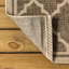 Tapis d'intérieur / extérieur brun / beige Hague Moroccan Trellis-2136355287