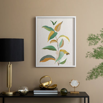 Touched with Sage I Framed Print - Solid Wood