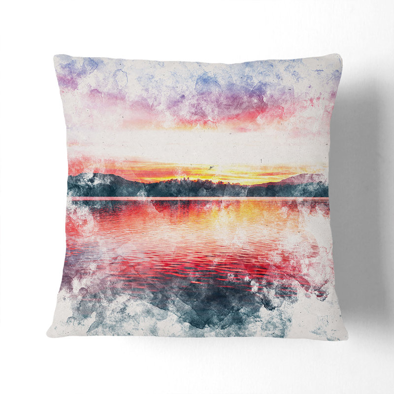 Square Cushion, 55cm H x 55cm W x 20cm D, Black