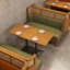Banc rembourré en similicuir