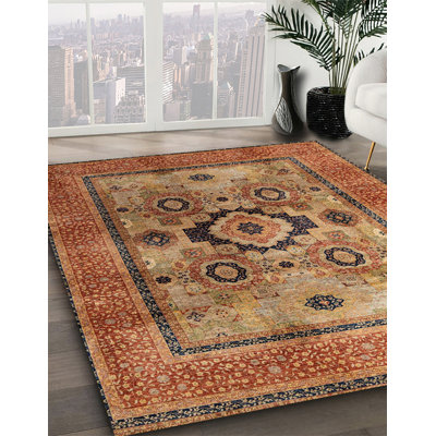 Tapis brun / beige Hanabury Southwestern