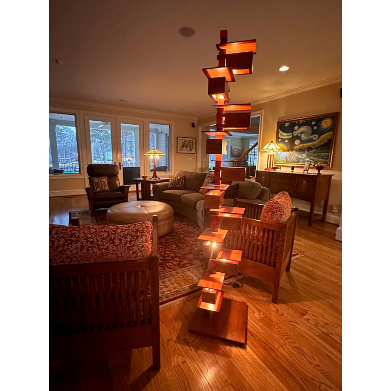 Taliesin Floor Lamp, Cherry