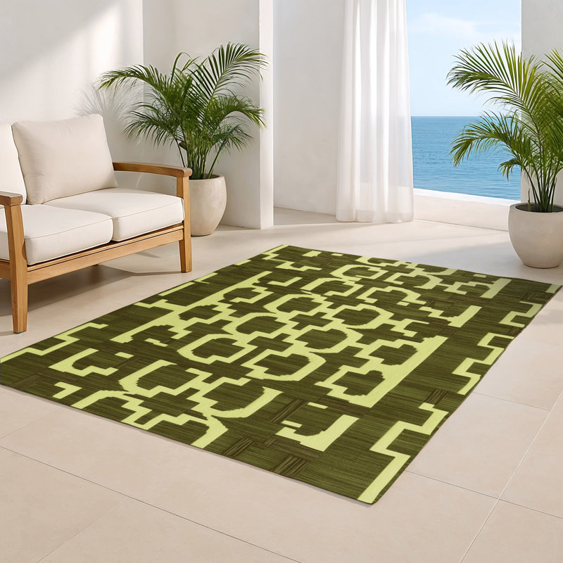 Tapis vert intérieur et extérieur Trellis, Rectangulaire 2 pi x 3 pi