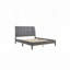 Lit tapissier en velours-118093358
