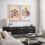 «Disco Bowl Dessert Bowl and Pancake», jolies photos de cuisine, impression sur toile encadrée, 2 pièces-126031044-126031046