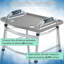 Table-plateau avec porte-gobelets Bluestone, gris