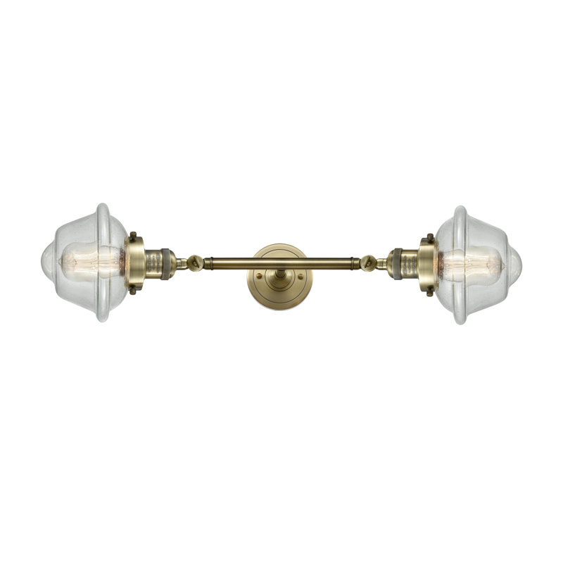 Gebhart 2 - Light Dimmable Vanity Light, Antique Brass, Seedy, Bulb Not Included