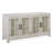 Jaavon Extendable Rectangular Dining Table With 4 Side Chairs 2 Host Chairs Buffet And Dining Cabinet-124478877