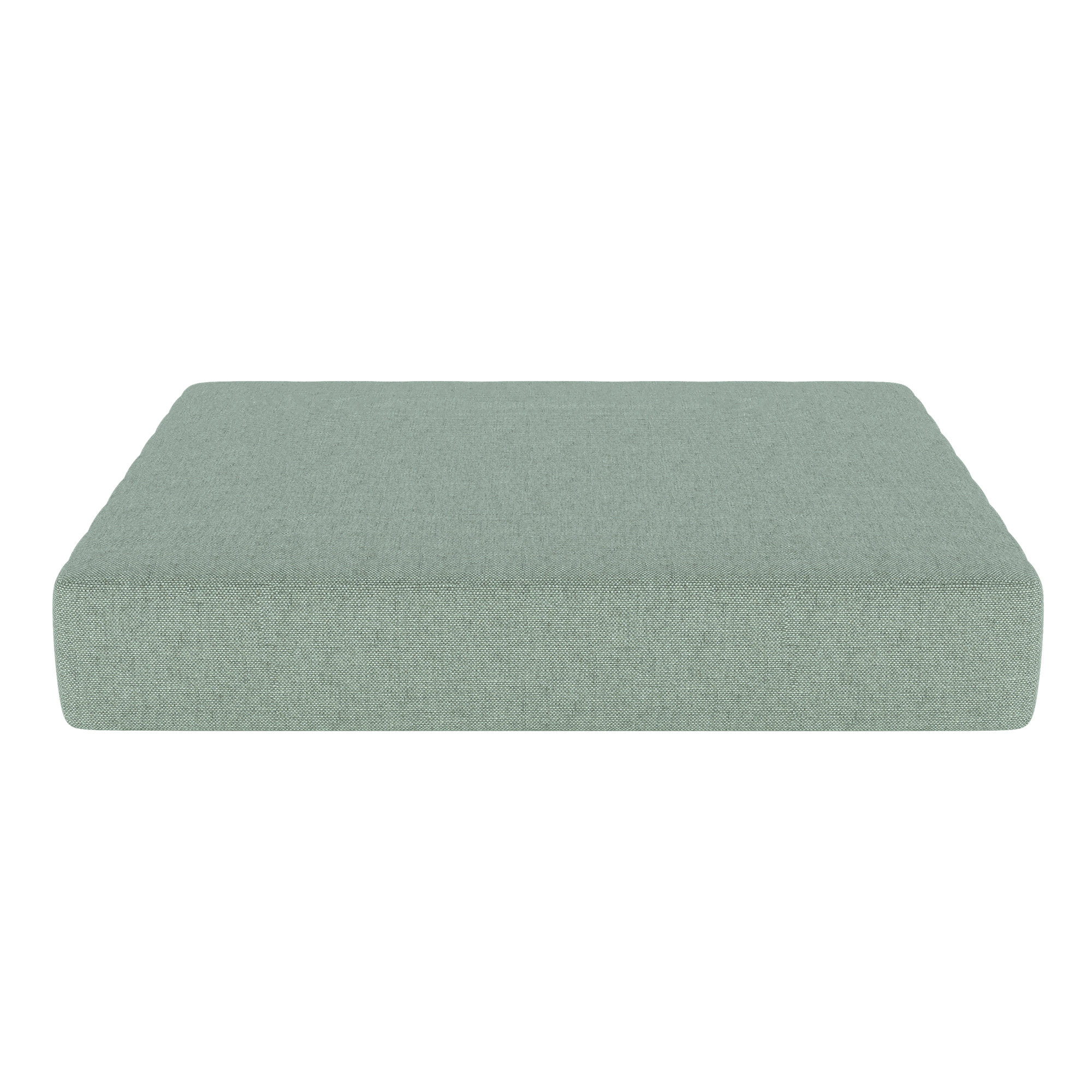 Sunbrella® Outdoor 3.5'' Ottoman Seat Cushion, Canvas Spa Sunbrella® Canvas